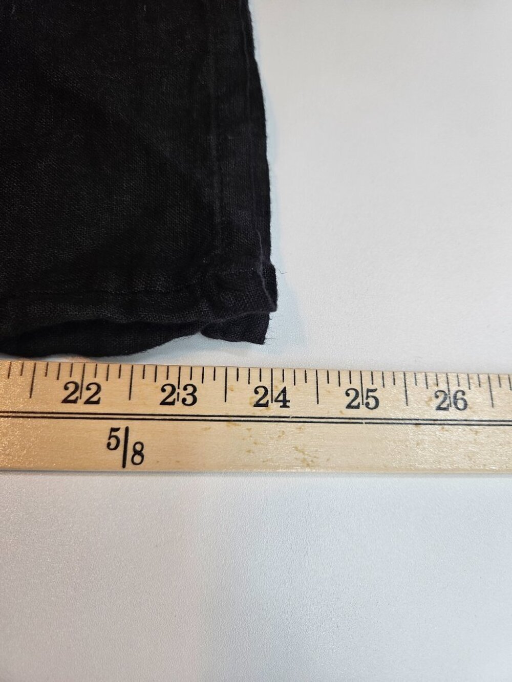 Shylo Linen Asymmetric Harem Jumpsuit Black Women's One Size S-L Lagenlook Boho - Picture 9 of 11